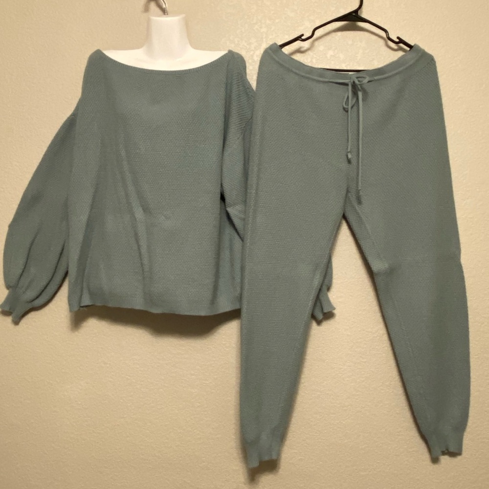 Grayish Blue Lounge Set